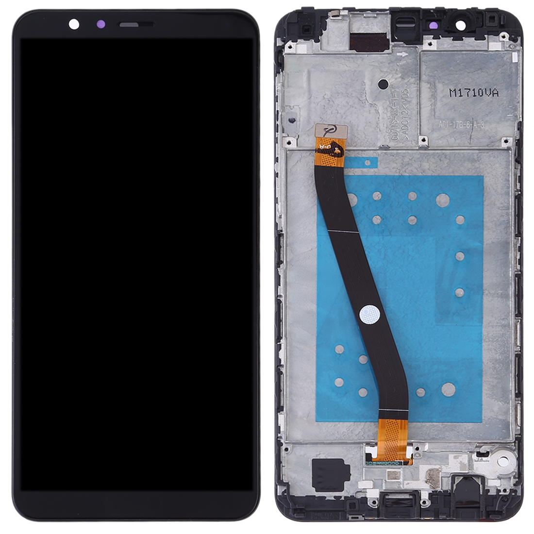 Huawei Honor 7X Black LCD Screen Replacement - Image 2