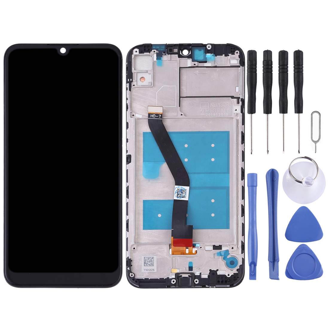 Huawei Honor Play 8A LCD screen replacement black