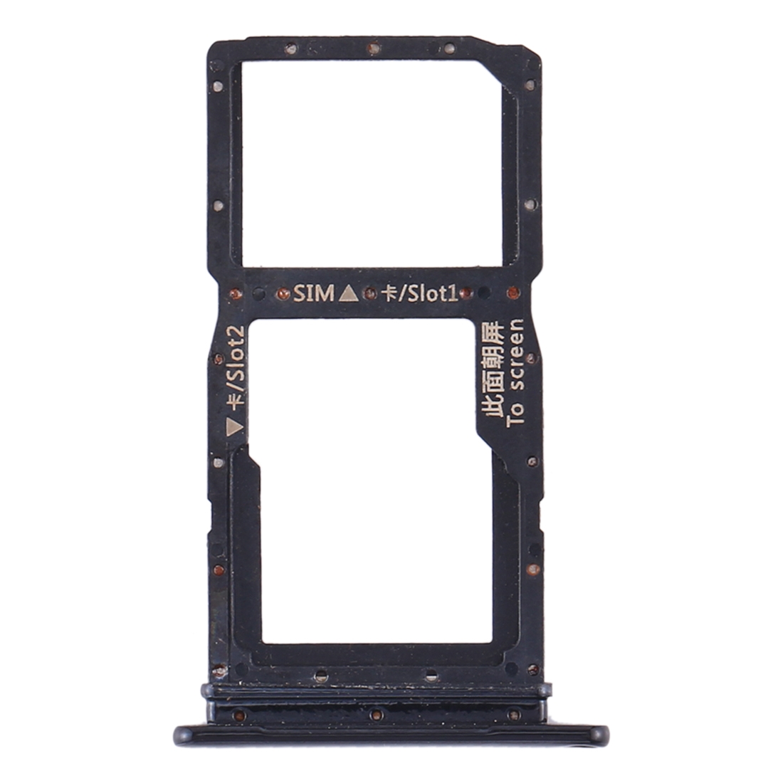Huawei Honor 9X black SIM card tray
