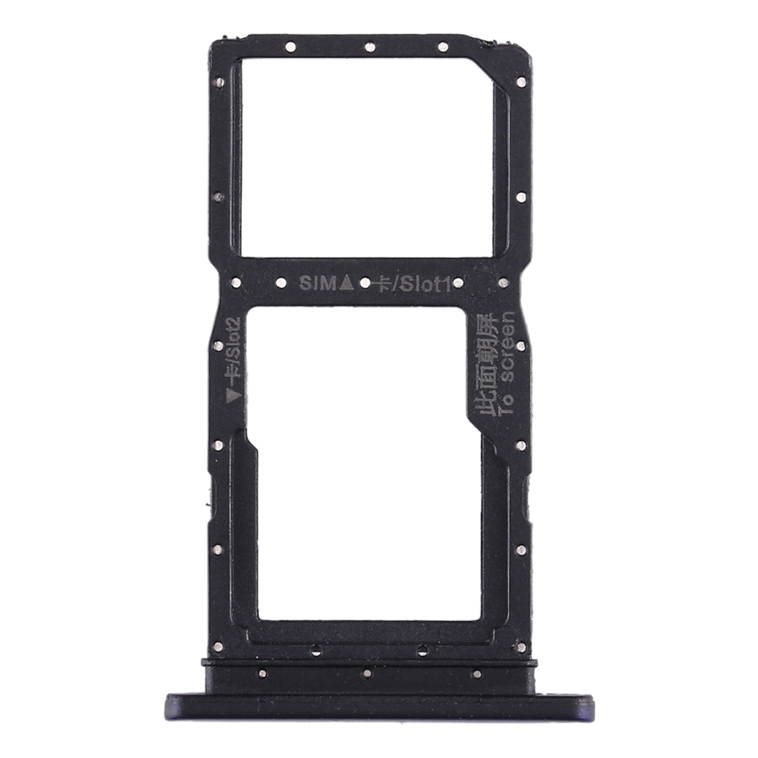 Huawei Honor 9X SIM card tray dark blue