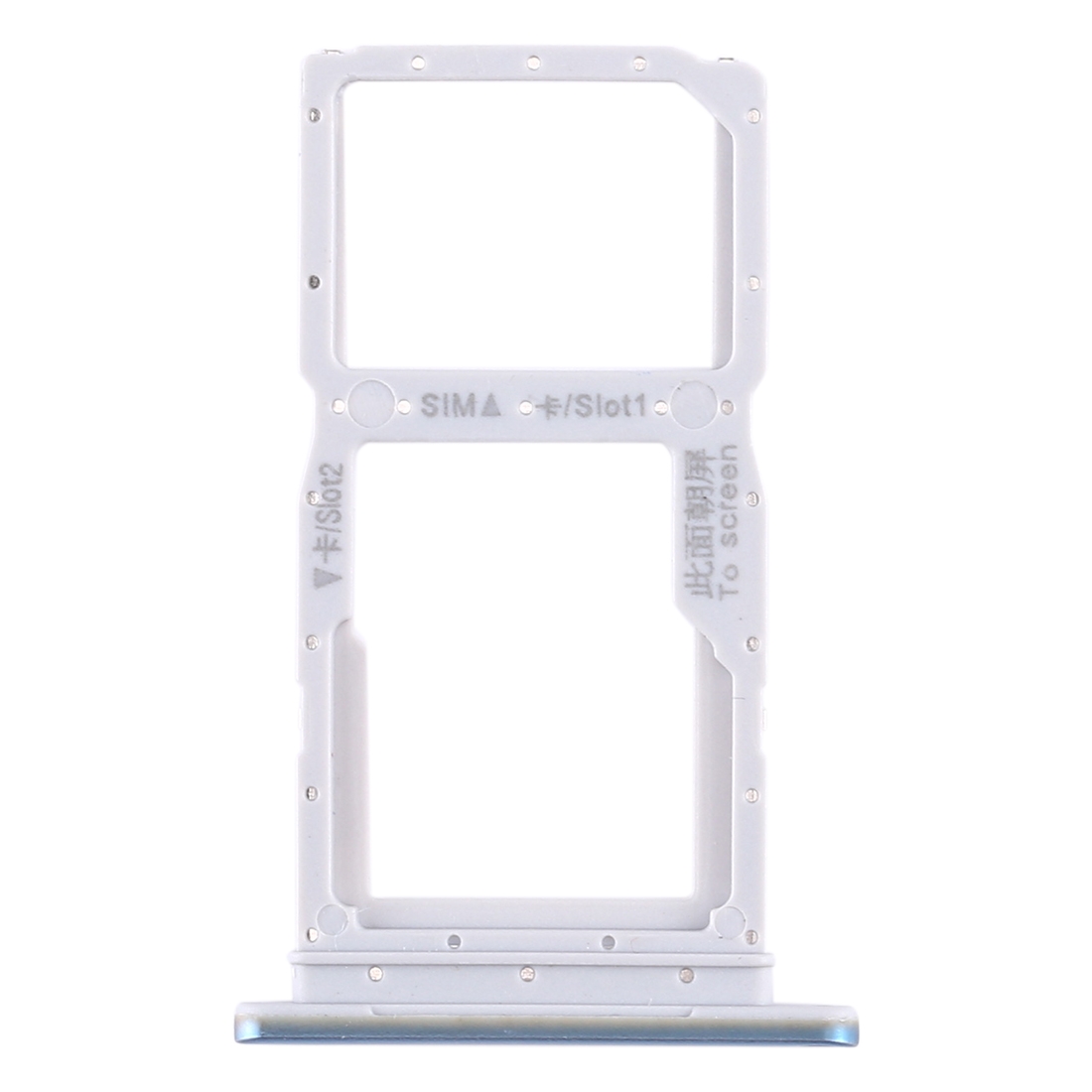 Huawei Honor 9X SIM card tray Baby Blue
