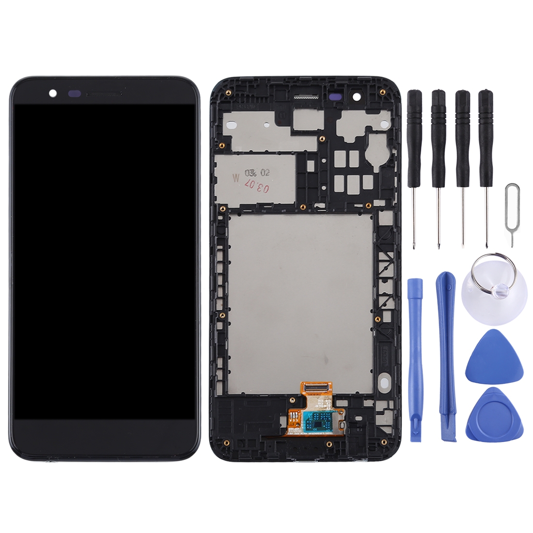 LG K30 screen replacement black