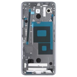 LG G7 ThinQ front housing silver bezel