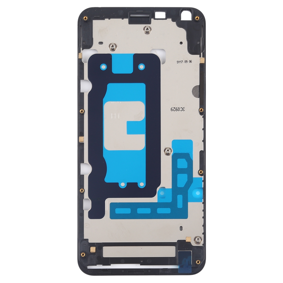 LG Q6 front housing bezel black replacement