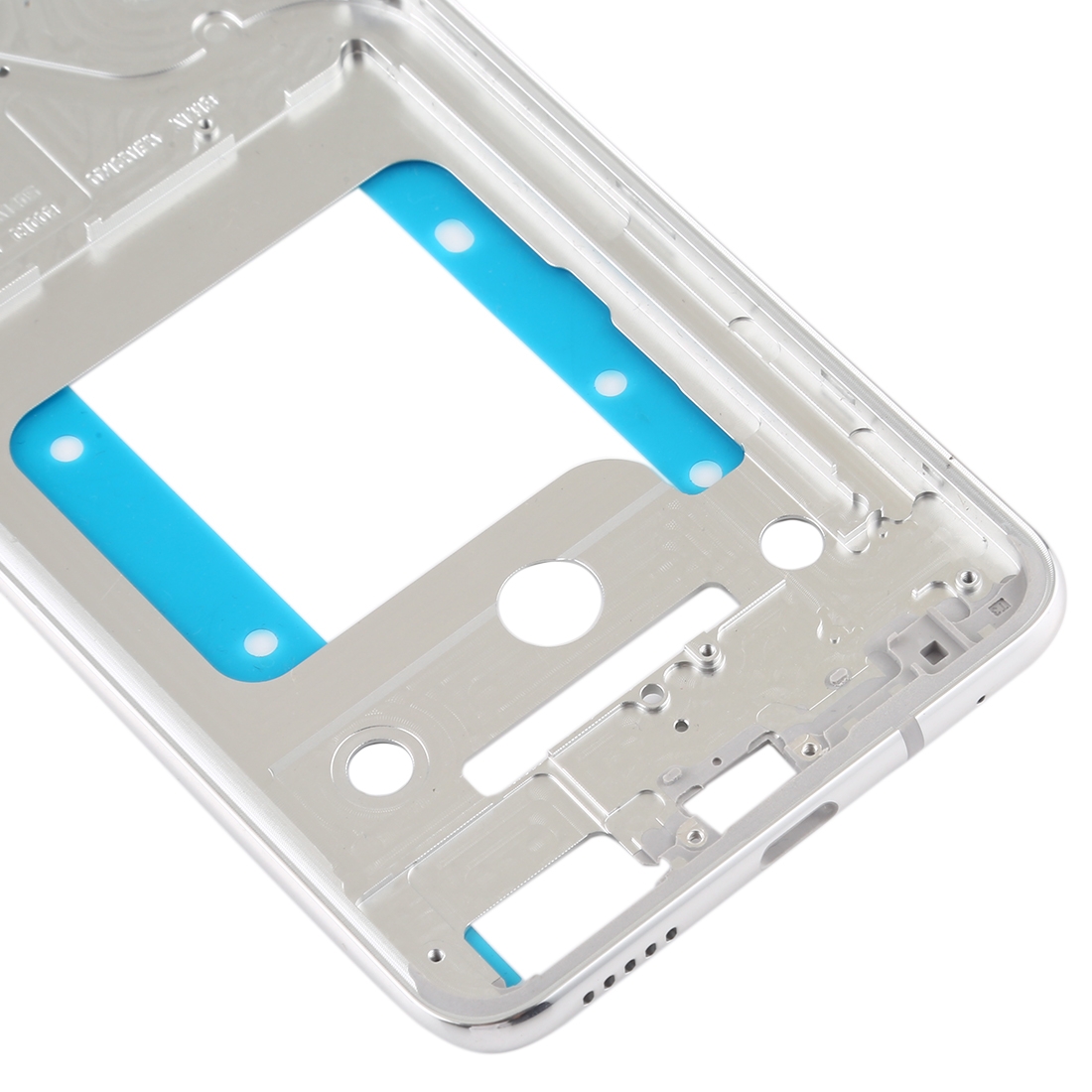 LG V30 Silver Front Housing Frame Replacement - Image 4