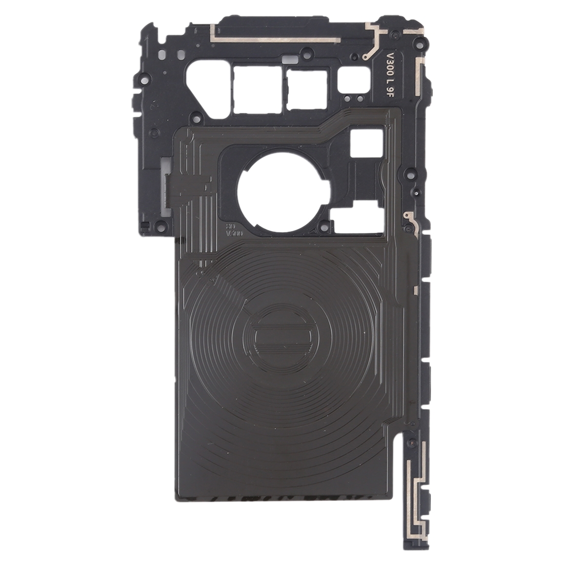 LG V30 back housing frame with NFC coil