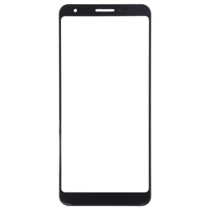 Google Pixel 3a front screen glass replacement black