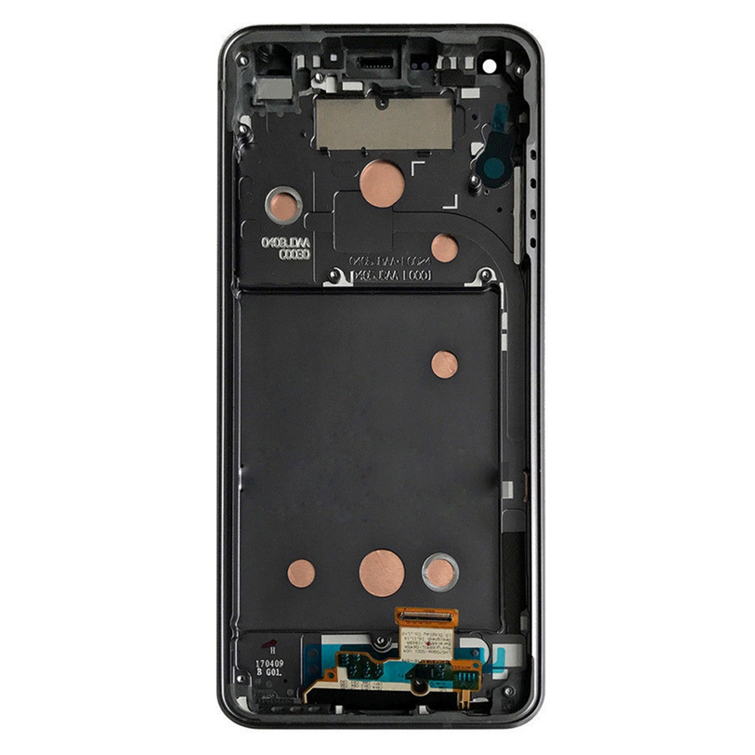 LG G6 Black LCD Screen Replacement - Image 2