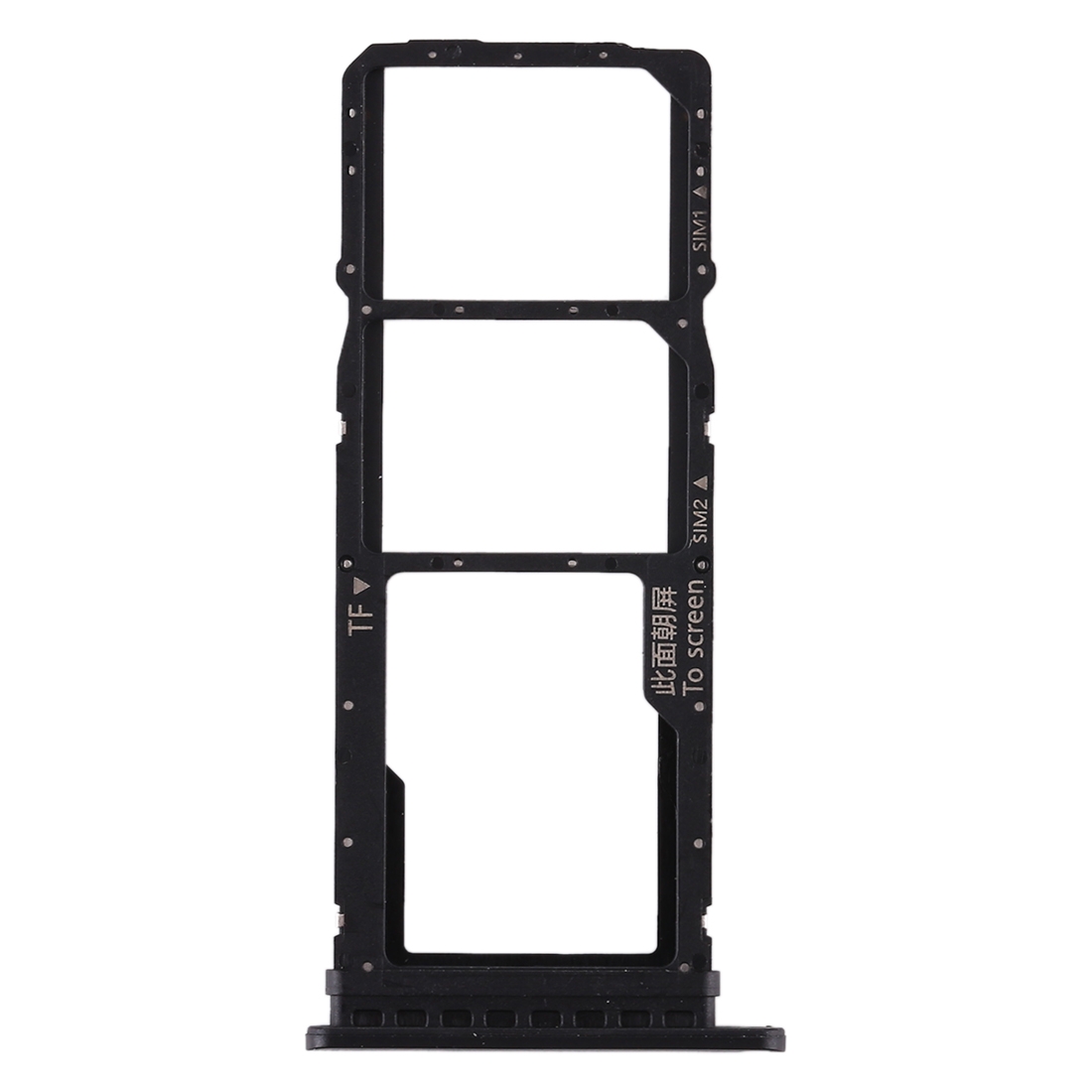 Huawei Honor Play 3 black SIM card tray