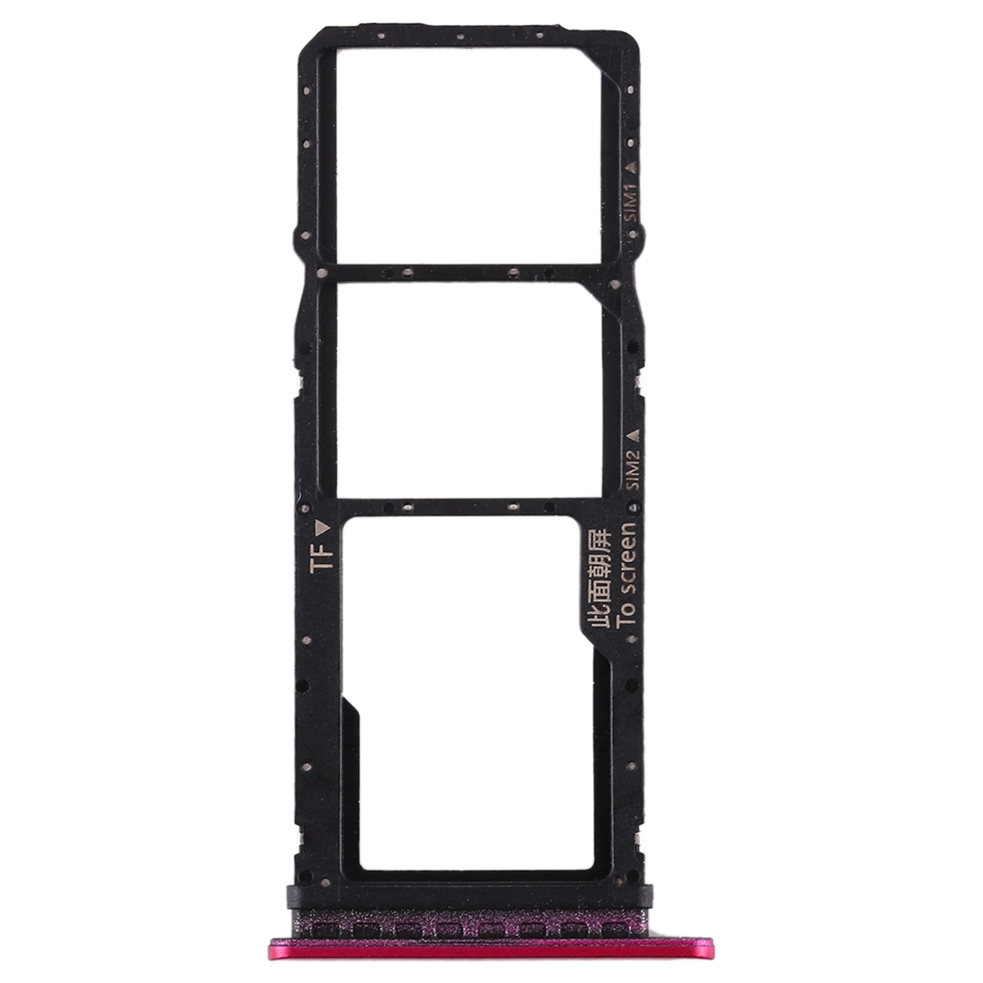 Huawei Honor Play 3 red SIM card tray