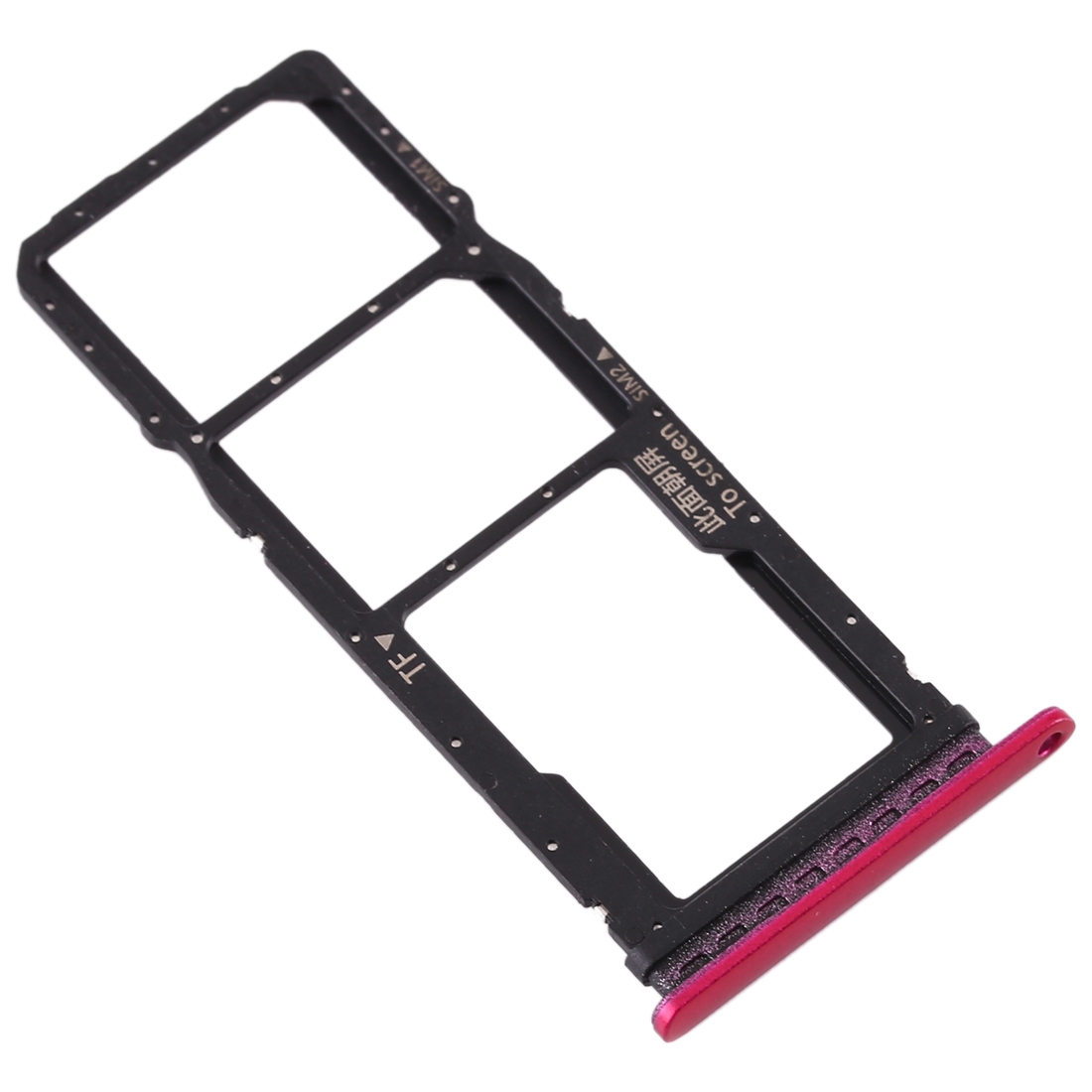 Huawei Honor Play 3 Red SIM Card Tray Replacement - Image 2