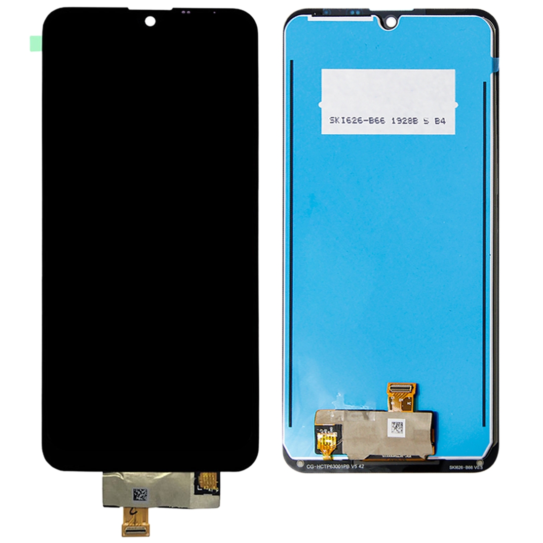 LG Q60 2019 Black LCD Screen and Digitizer Assembly Replacement - Image 2