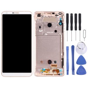 LG G6 LCD screen replacement gold