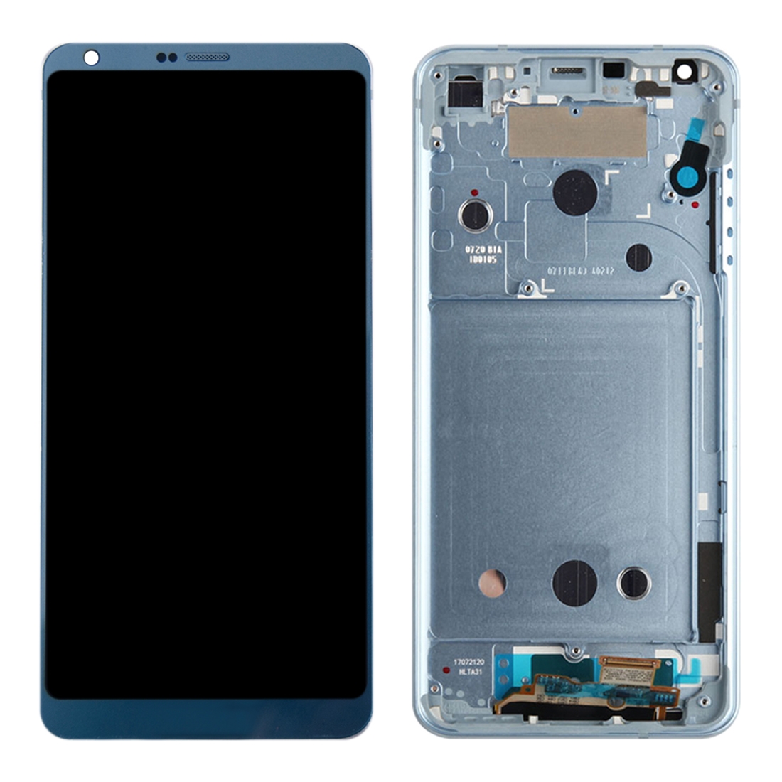 LG G6 Blue LCD Screen Replacement - Image 2