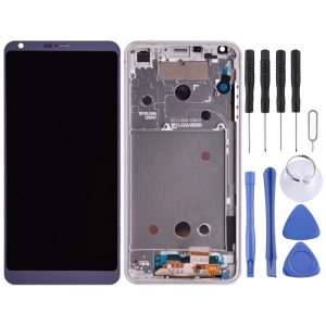 LG G6 LCD screen replacement purple