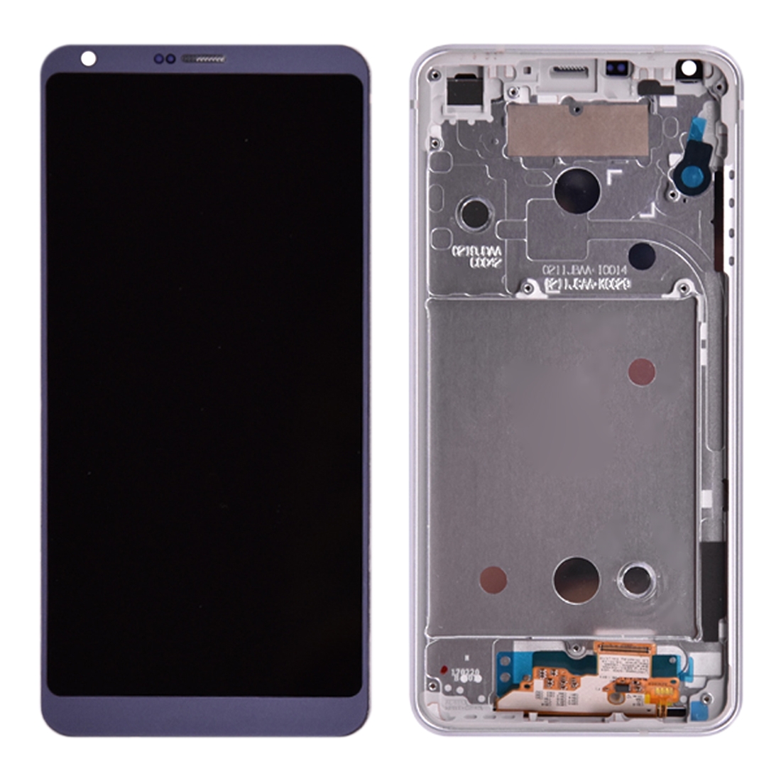 LG G6 Purple LCD Screen Replacement - Image 2