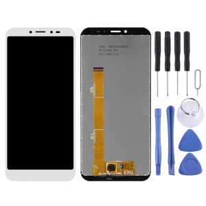 Alcatel 1S 2019 white LCD screen replacement