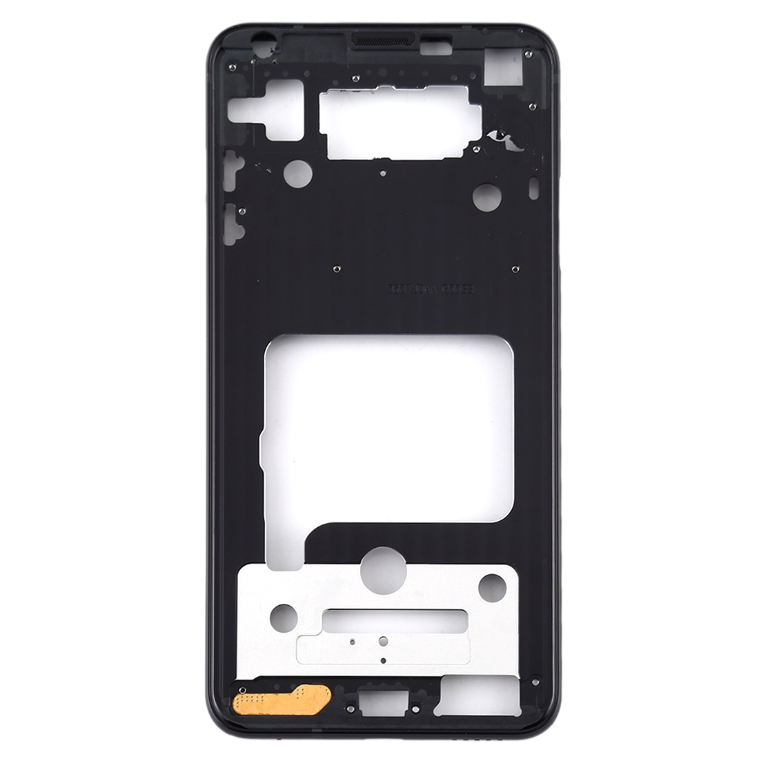 LG V35 ThinQ Black Front Housing LCD Frame Bezel Plate Replacement - Image 2