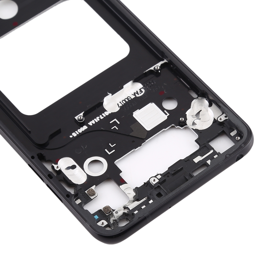 LG V35 ThinQ Black Front Housing LCD Frame Bezel Plate Replacement - Image 3