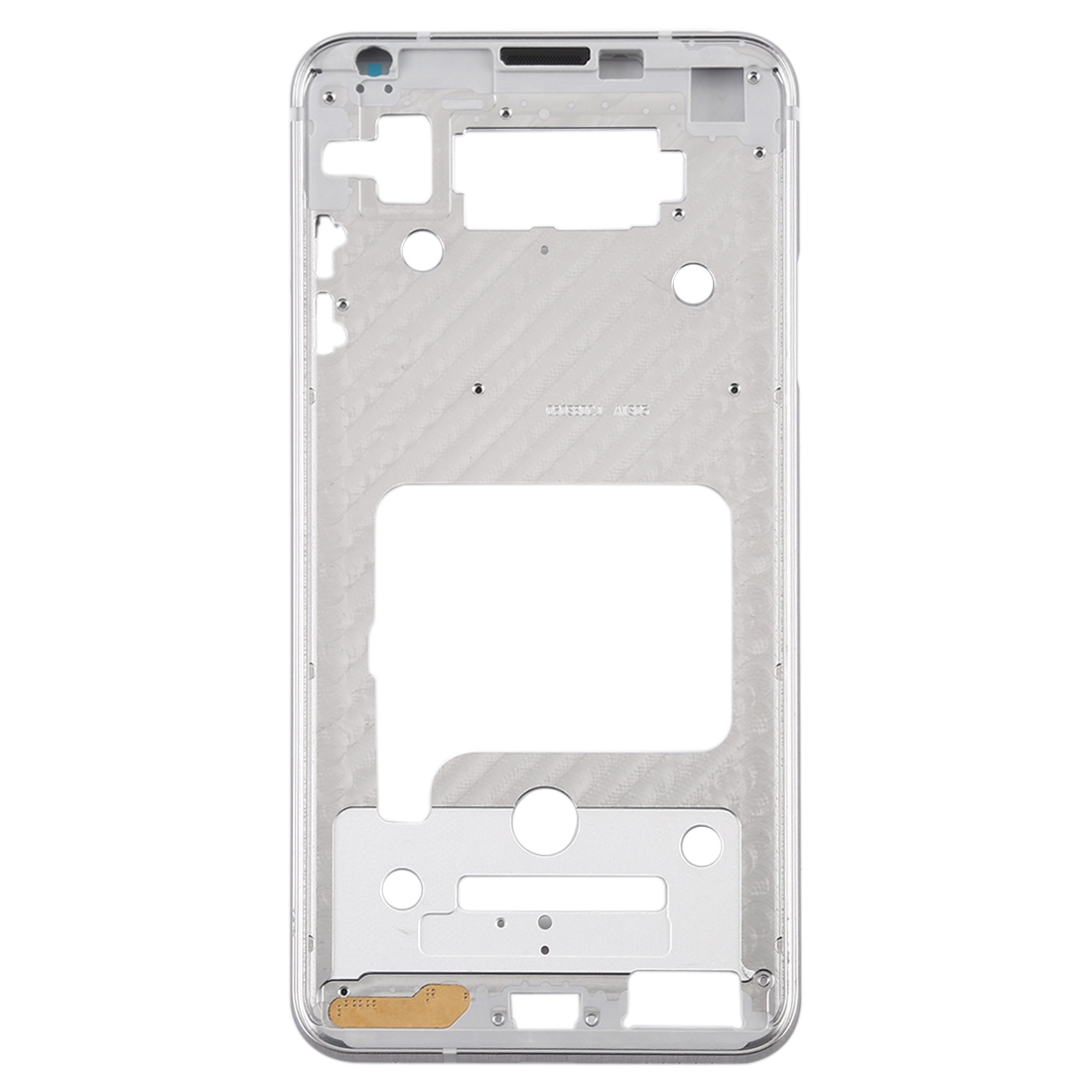LG V35 ThinQ Silver Front Housing LCD Frame Replacement - Image 2