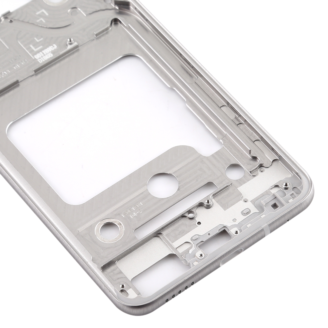 LG V35 ThinQ Silver Front Housing LCD Frame Replacement - Image 4
