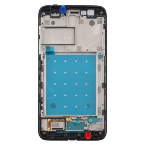 LG K11 front housing LCD frame silver