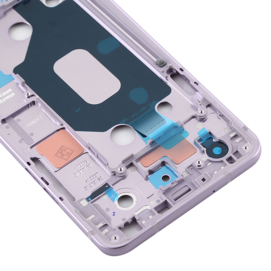 LG Q Stylo 4 Purple Front Housing Frame Replacement - Image 3