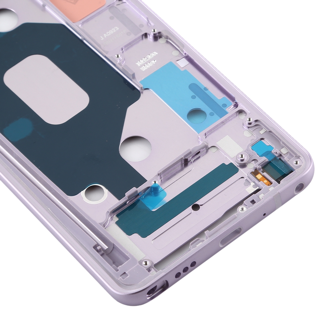 LG Q Stylo 4 Purple Front Housing Frame Replacement - Image 4