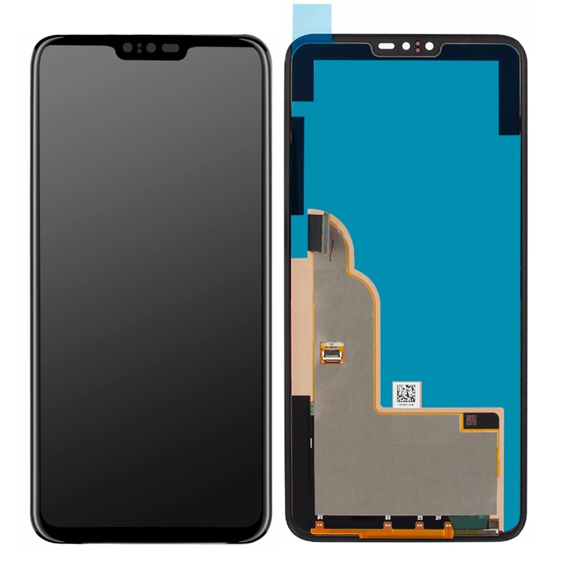 LG V40 ThinQ Black LCD Screen with Digitizer Replacement - Image 2