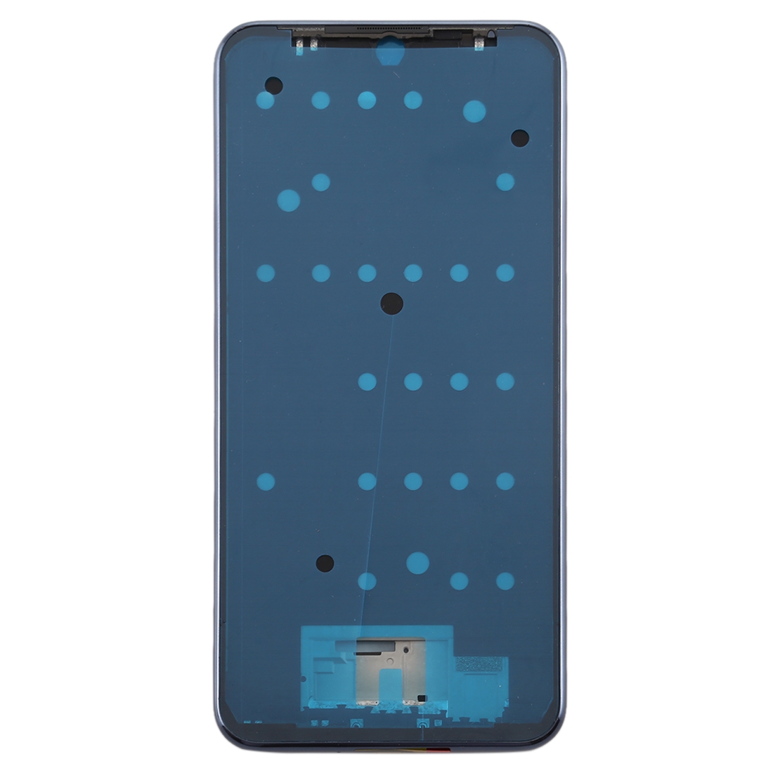 LG K50 Black Front Housing Bezel Replacement - Image 2