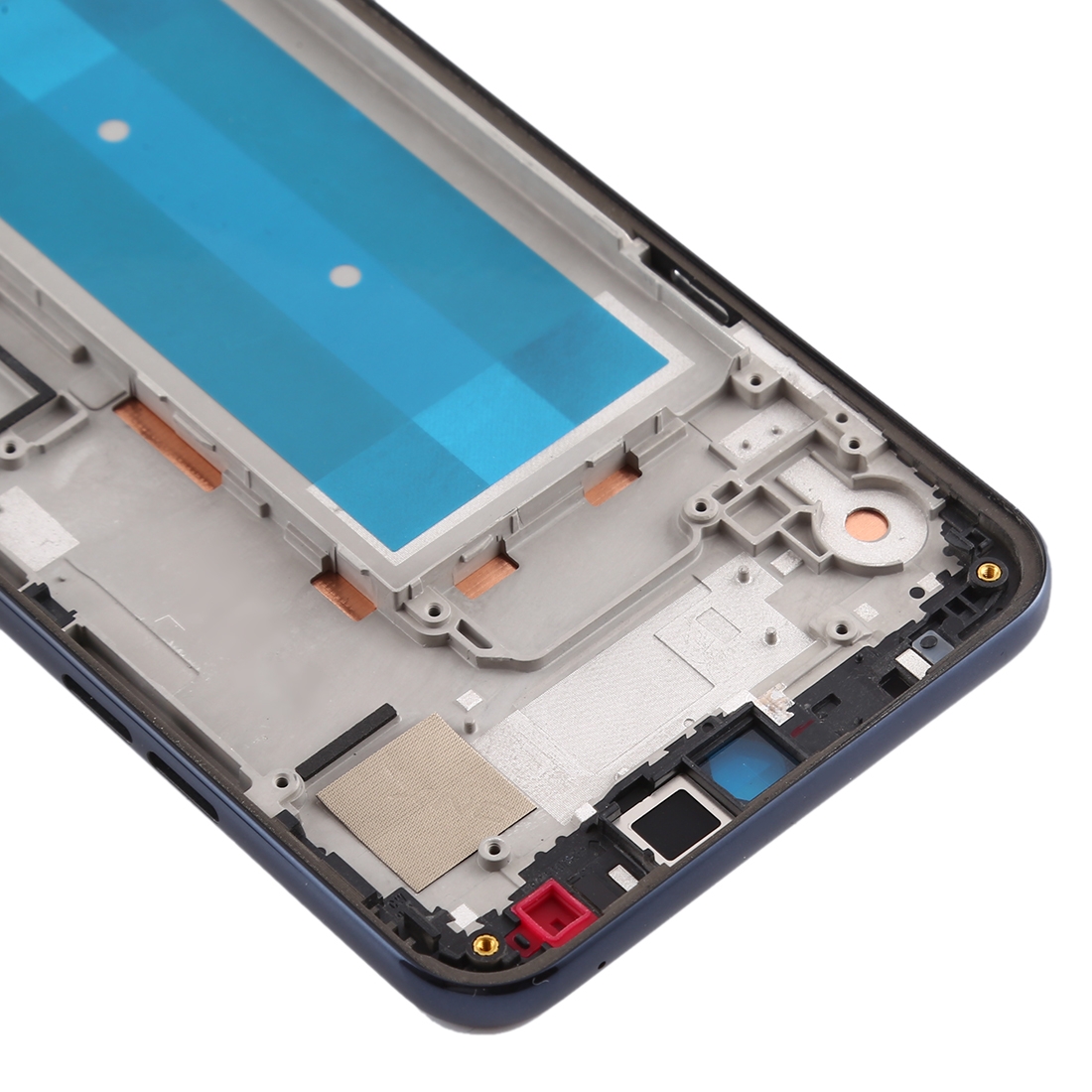 LG K50 Black Front Housing Bezel Replacement - Image 3