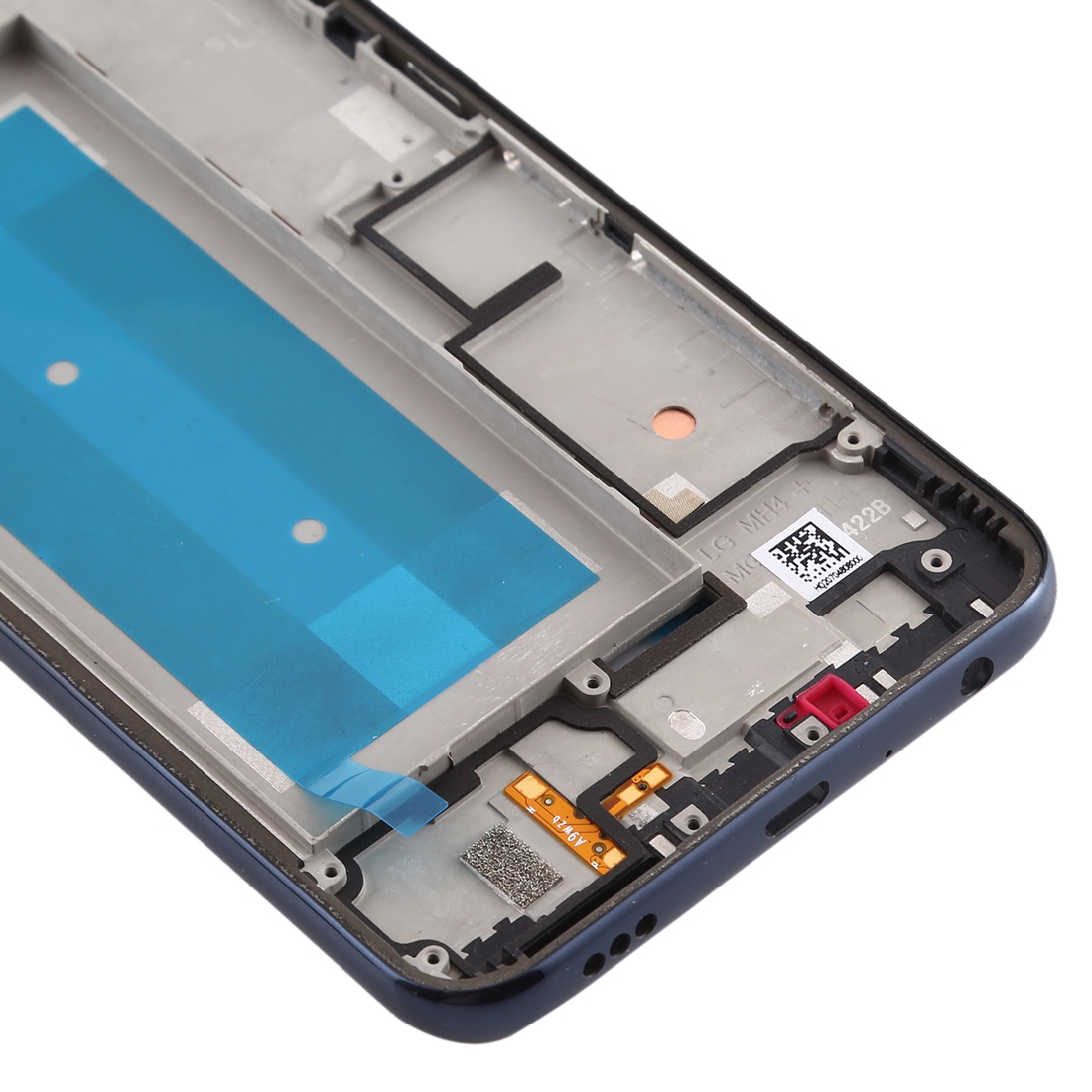 LG K50 Black Front Housing Bezel Replacement - Image 4