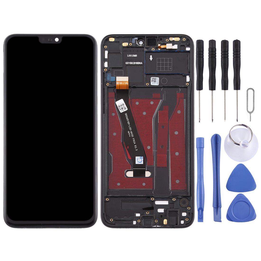 Huawei Honor 8X LCD screen replacement black