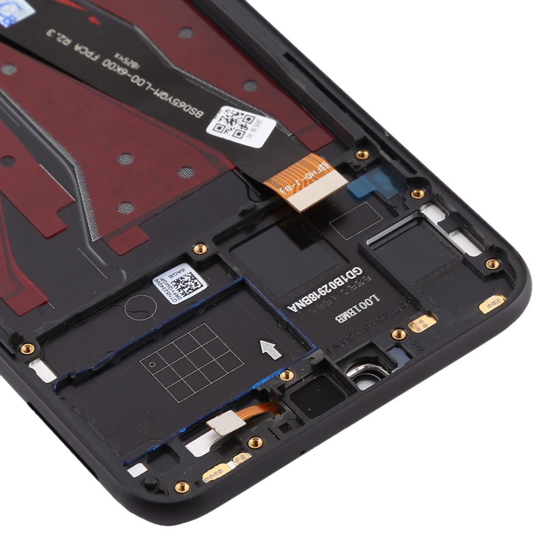 Huawei Honor 8X Black LCD Screen Replacement - Image 3