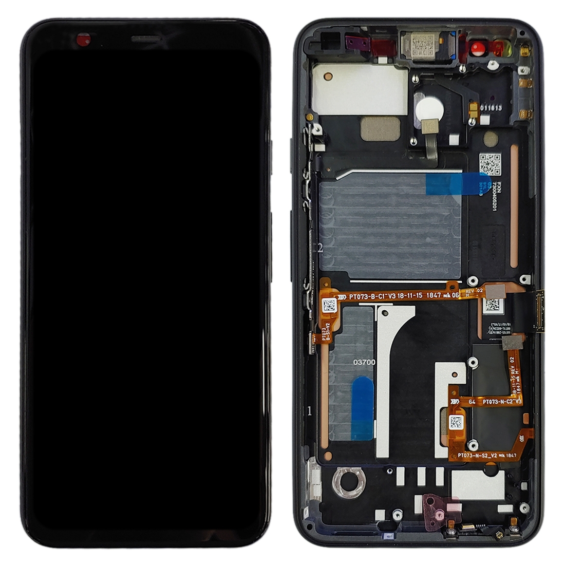 Google Pixel 4 Black LCD Screen Replacement - Image 2