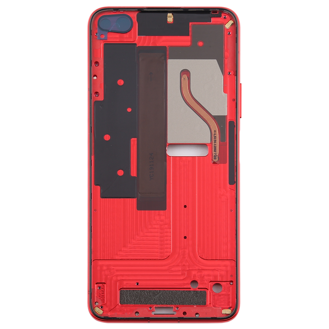 Huawei Honor V30 Red Middle Frame Bezel Replacement - Image 2