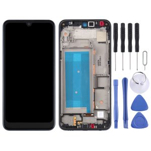 LG Q60 LCD screen replacement black