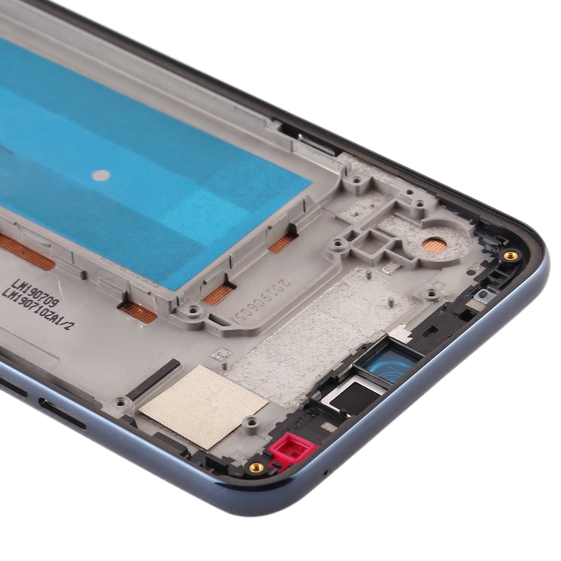 LG Q60 Black LCD Screen and Digitizer Replacement - Image 3
