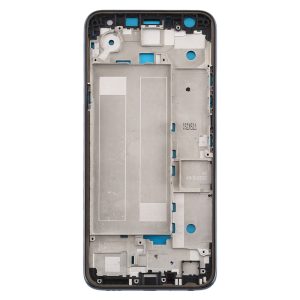 LG K40 front housing LCD frame bezel blue