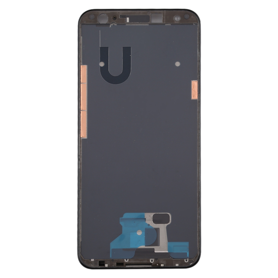 LG K40 Silver Front Housing LCD Frame Bezel Replacement - Image 2