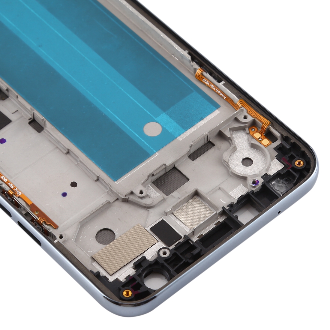 LG K40 Silver Front Housing LCD Frame Bezel Replacement - Image 3