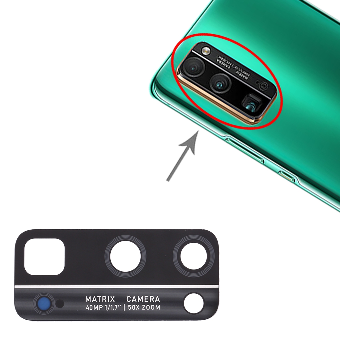 Huawei Honor 30 Pro Back Camera Lens Replacement - Image 4