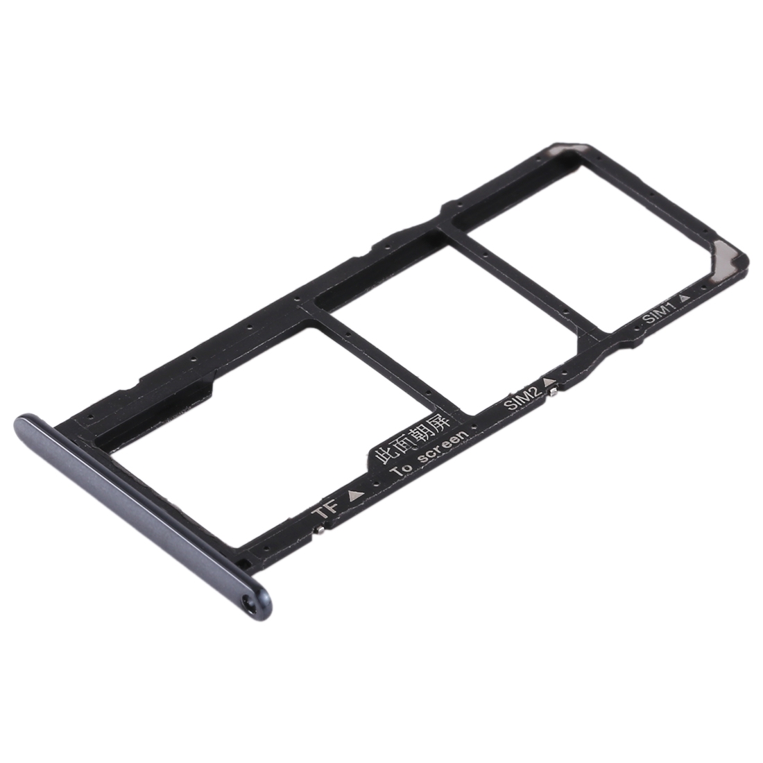 Huawei Honor 7A Black SIM Card Tray Replacement - Image 3