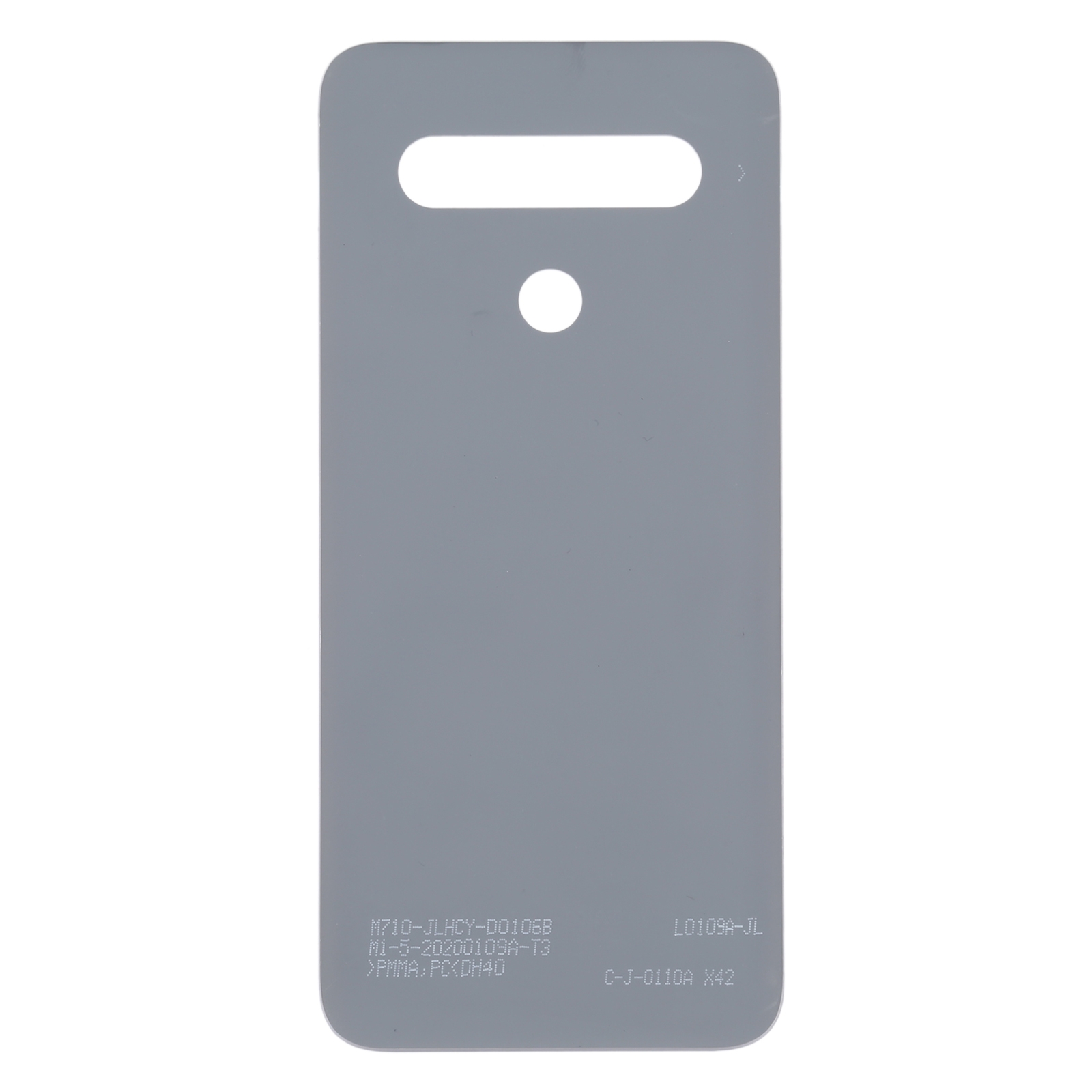 LG Q61 White Battery Back Cover Replacement - Image 2