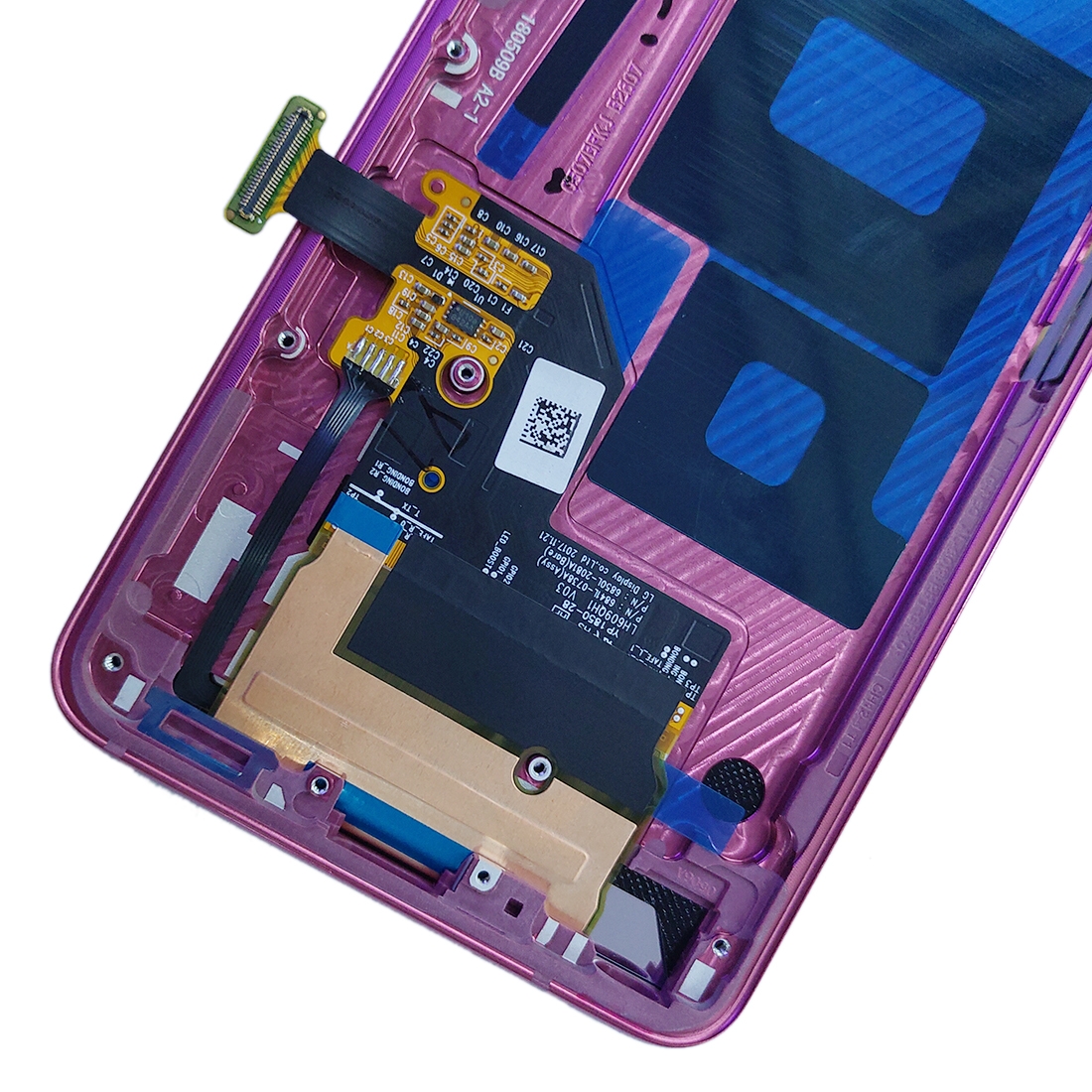 LG G7 ThinQ Red LCD Screen Replacement - Image 3