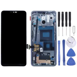 LG G7 ThinQ LCD screen replacement silver