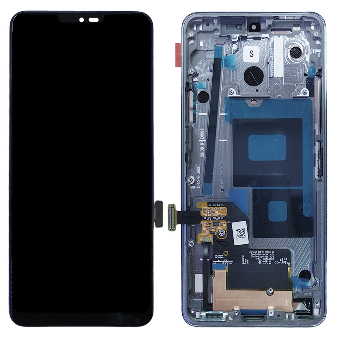 LG G7 ThinQ Silver LCD Screen Replacement - Image 2