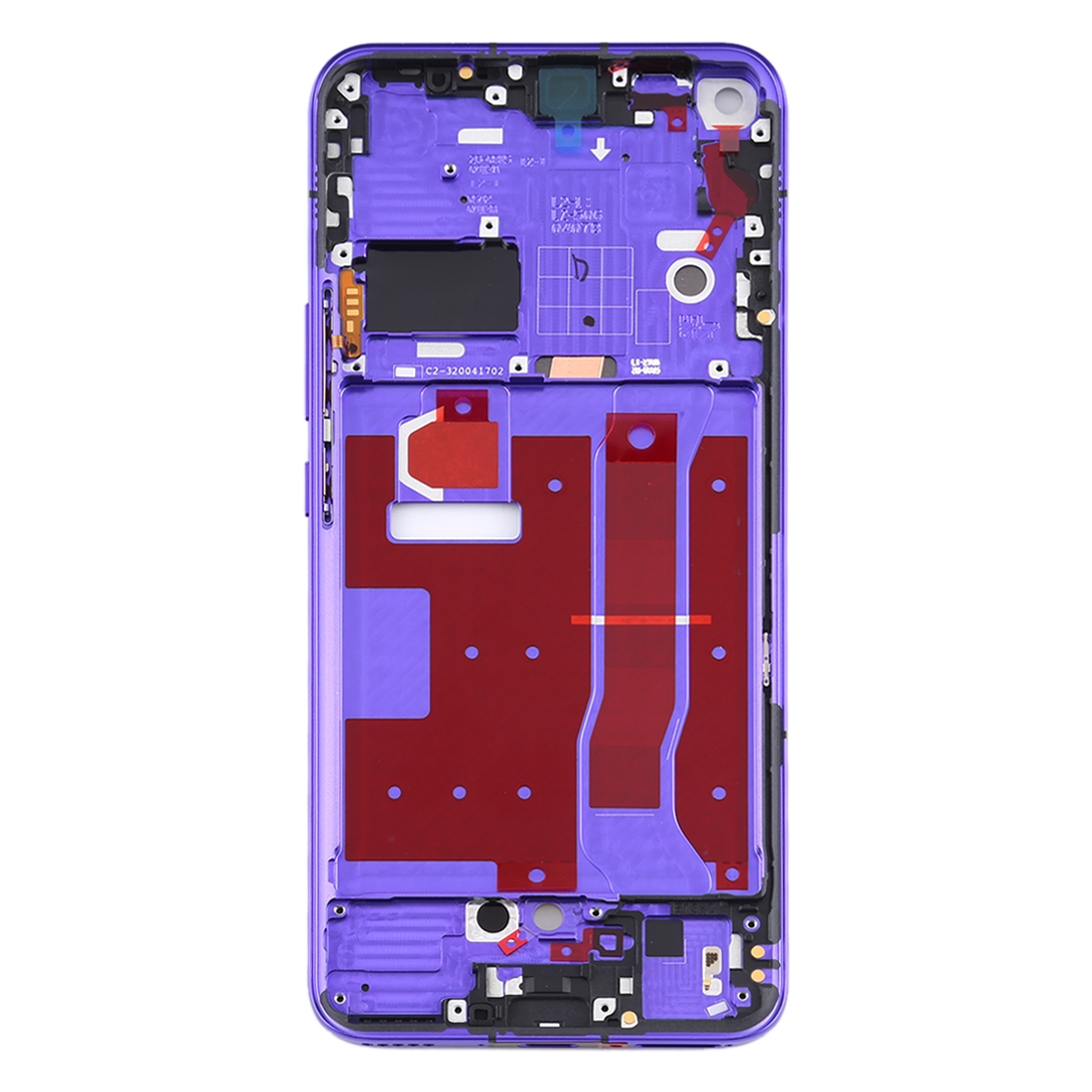 Huawei Honor 30 purple middle frame bezel