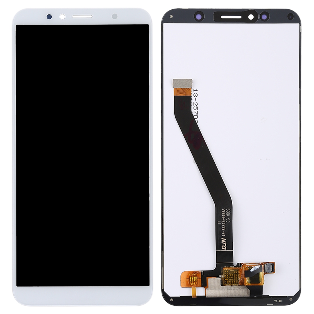 Huawei Honor 7A White LCD Screen Replacement - Image 2