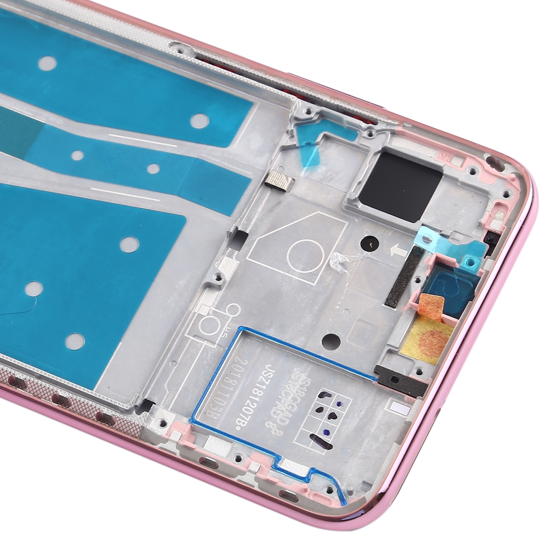 Huawei Honor 10 Lite Pink Front Frame Bezel Replacement - Image 3